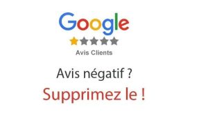 Suppression avis Google 